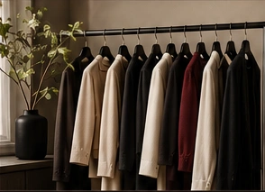 A considered wardrobe of timeless clothing